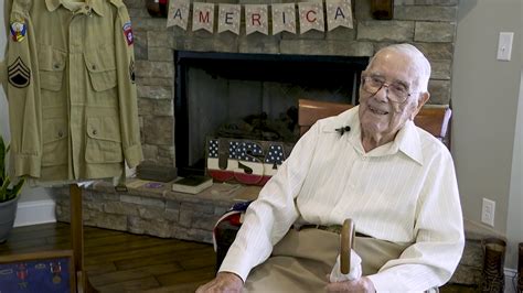 World War Ii Veteran Celebrates His 100th Birthday