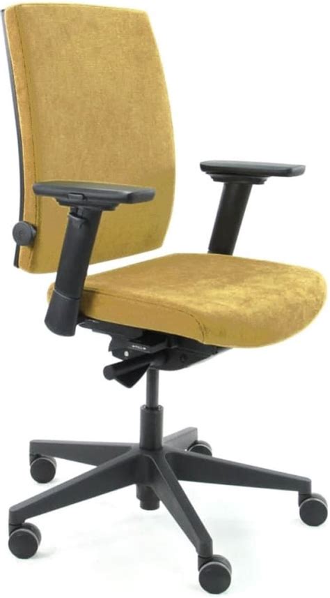 Workliving Eva Comfort Geel Regain Bureaustoel Ergonomisch N En