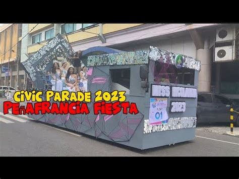 Civic And Float Parade Penafrancia Fiesta Youtube