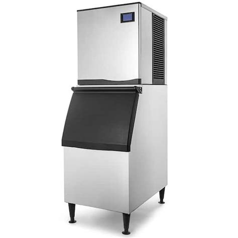 Vevor V Commercial Ice Maker Lb H Lb Ice In Off