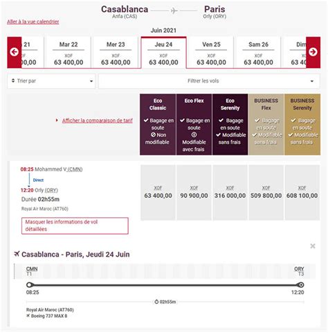 Pr R Servation Billet D Avion Royal Air Maroc Communaut Mcms