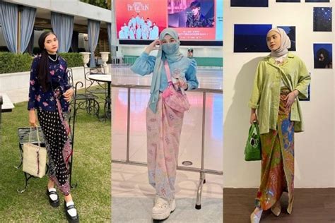 10 Inspirasi OOTD Hijab Dengan Berkain Kece Dan Elegan