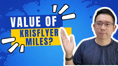 Stop Guessing. How much should you pay for Krisflyer miles