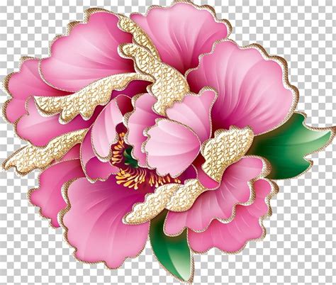 Moutan Peony Chinoiserie Png Clipart Art Birdandflower Painting