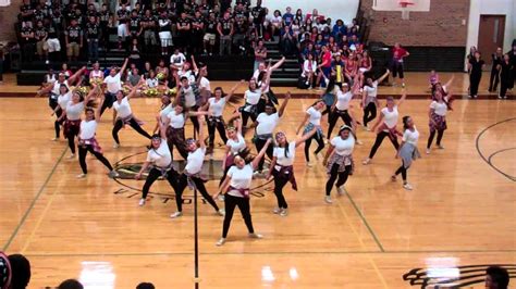 Red White And Blue Pep Rally Hip Hop 2014 Youtube