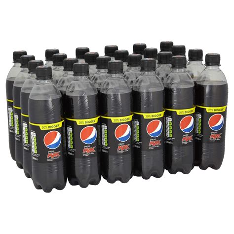 Pepsi Max Maximum Taste No Sugar 24 X 600 Ml Bottles Buy Online In