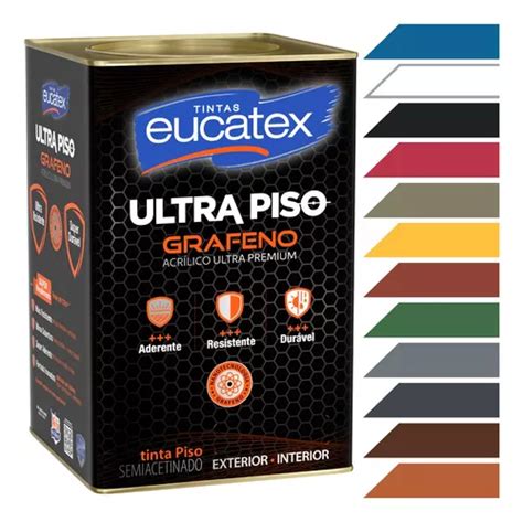 Tinta Ultra Piso Acrílico Premium Eucatex 18l Cores Parcelamento sem