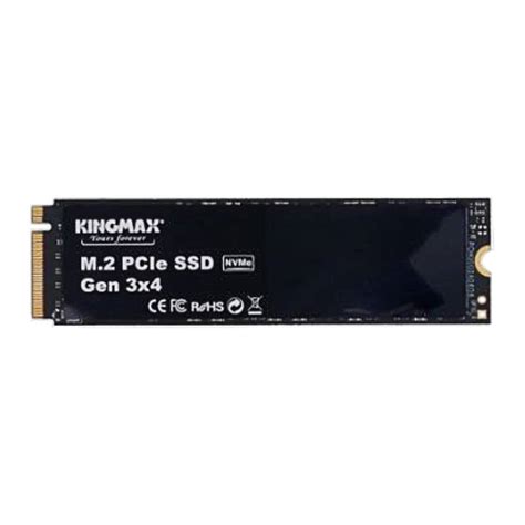 การดเอสเอสด Kingmax SSD PQ3480 256GB M 2 NVMe PCIe R1950MB s W1200MB s 3Y