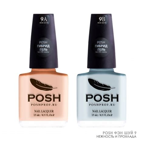 Лак для ногтей Posh Professional (Гибрид Лаки) Фен Шуй парная Коллекция ...