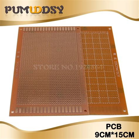 2PCS 9x15cm 9 15 DIY Prototype Paper PCB Universal Experiment Matrix