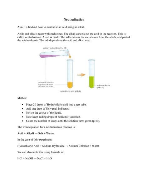 Neutralisation