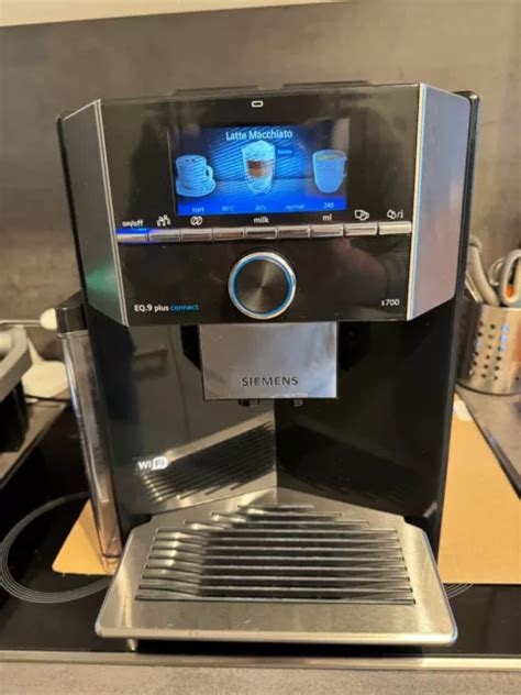 SIEMENS TI9575X9FU EQ 9 Plus Connect S700 Kaffeevollautomat Silber