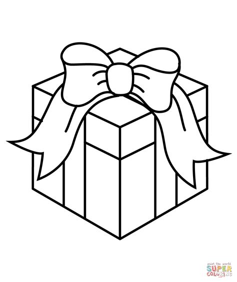 Free Printable Christmas Present Coloring Pages - Free Coloring Sheet