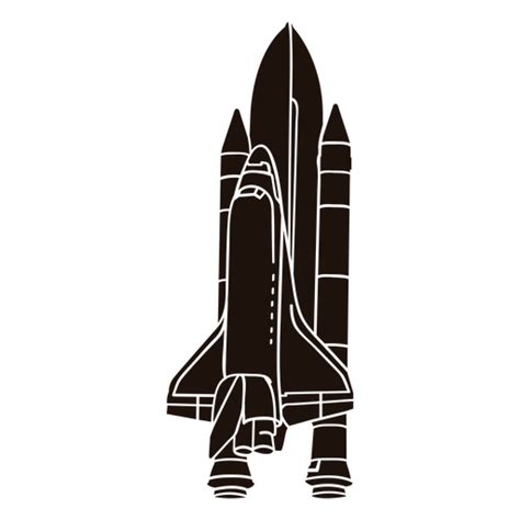 Space Shuttle Vector Silhouette