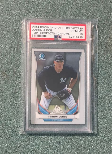 Bowman Chrome Draft Picks Aaron Judge Top Prospects Tp Etsy