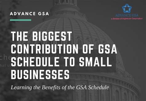 Read On To Know About GSA Schedule 84 in Detail - Advance GSA: Get a ...