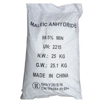 China Maleic Anhydride High Quality Good Price C4H2O3 108 31 6 For