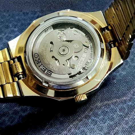 Jam Tangan Seiko Seikonaut Nautilus Gold Snkk Original Fesyen Pria