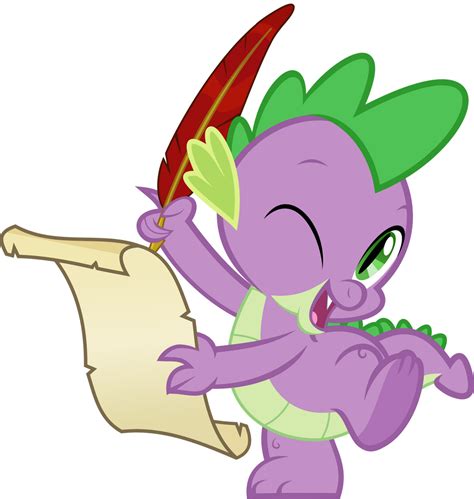 MLP Vector - Spike by jhayarr23 on DeviantArt