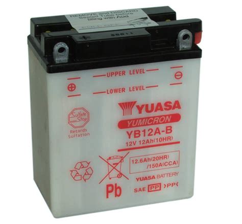 Bateria Yuasa Yb12a B Yumicron Original Transalp 600 Emporio MercadoLibre