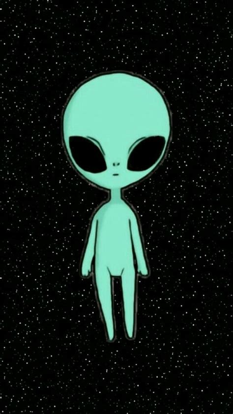 Cute Alien 👽 Fondos De Aliens Fondos De Pantalla Alien Tatuaje De Extraterrestre