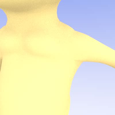 Bad Neck Shoulder Chest Arm Deformation When Rotating Arm Shoulder