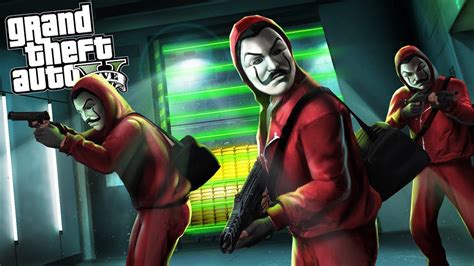 Money Heist In Gta 5 Online Youtube