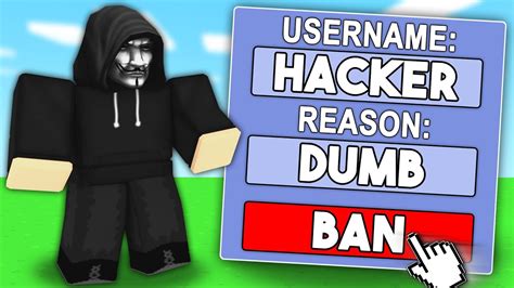 BANNING HACKERS In Roblox BedWars YouTube