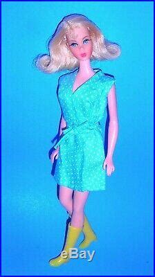 Vintage 1969 Pale Blonde Marlo Flip Twist N Turn TNT Barbie 1160 Japan