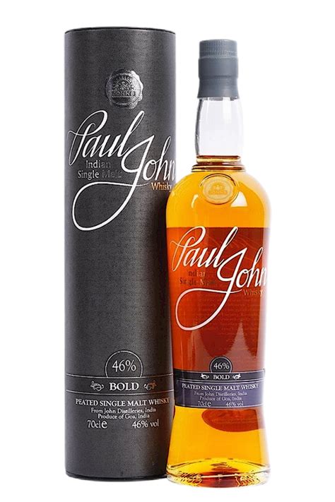 Paul John Bold Peated Indian Single Malt Whisky 700ml Whiskeyonline