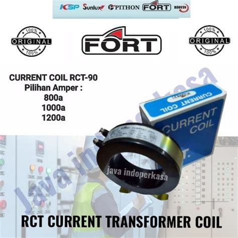 Jual Current Transformer Ct Bulat 15va Class 0 5 Fort Rct 90 Amper