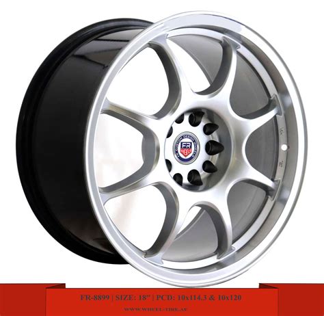 Buy hyper silver 18" aftermarket alloy wheels in Dubai and Sharjah UAE