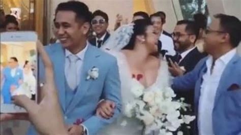 Menikah Dengan Ajun Perwira Gaun Pengantin Jennifer Jill Bikin Salah