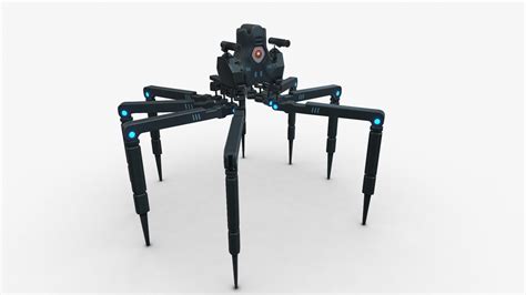 Spider Bot V3 Cgtrader