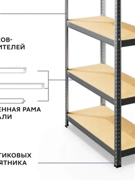 Стеллаж безболтовой металлический Gastrorag GR-001-1 | отзывы
