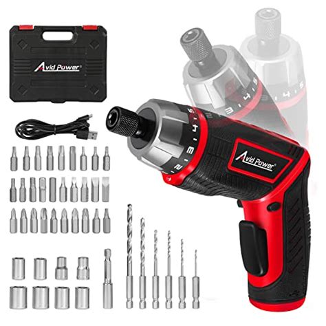 Reviews For Avid Power Electric Screwdriver Set Rechargeable 4v