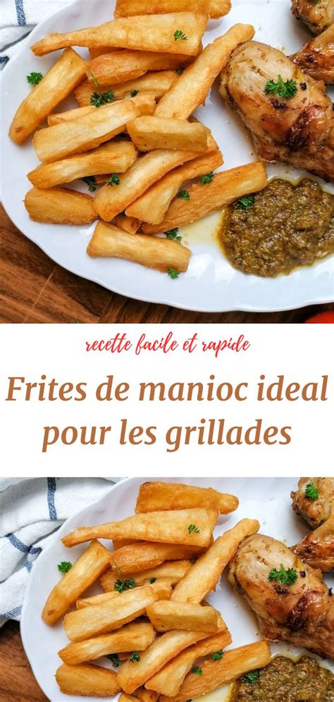 Changez Des Frites De Pommes Et Faites Les Frites De Manioc