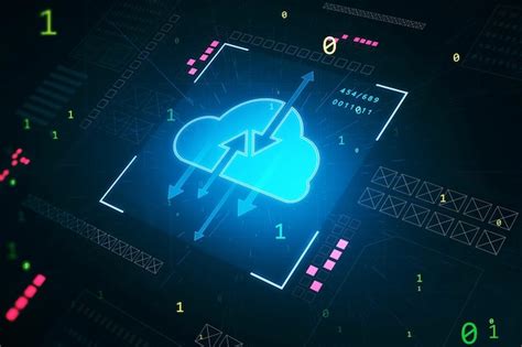 Concepto De Almacenamiento E Intercambio De Datos Con Vista En