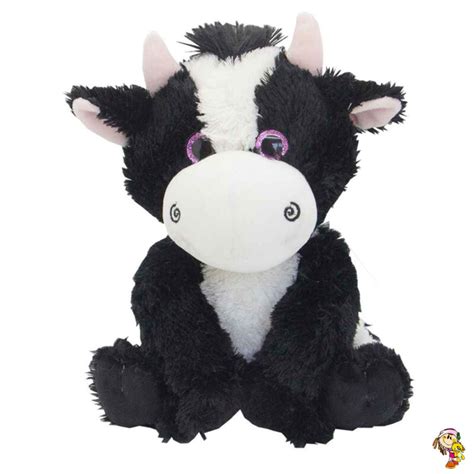 Vaca De Peluche Coira Con Ojos Brillosos Cm Olis Place Peluches