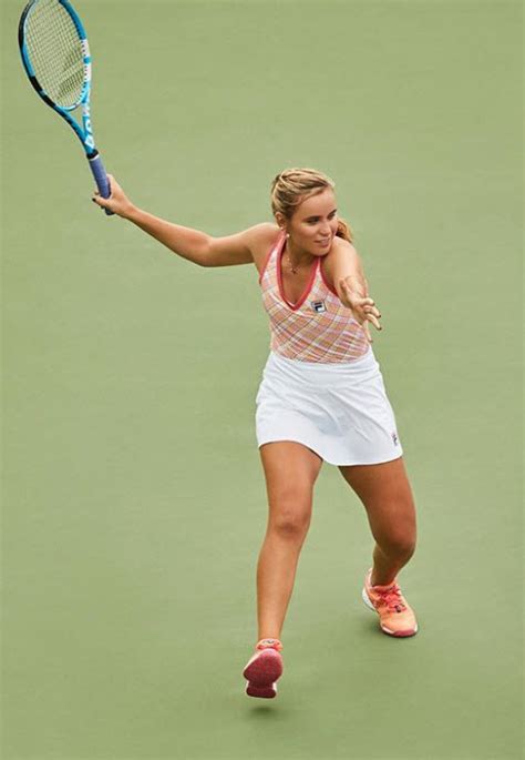 Sofia Kenin looking beautiful in her French Open Fila outfit. PICTURES ...