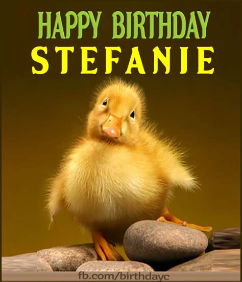 Stefanie Happy Birthday Images