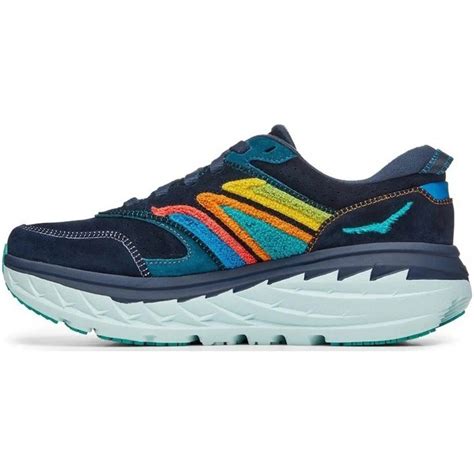 Кроссовки Hoka Bondi L Embroidery Outer Space Atlantis купить в Москве