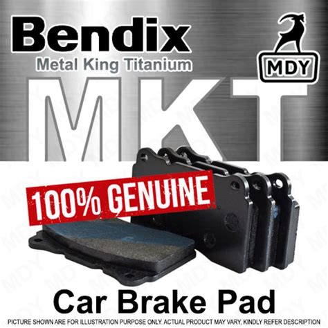 Original Bendix Mira L Turbo Daihatsu Perodua Front Brake Pad