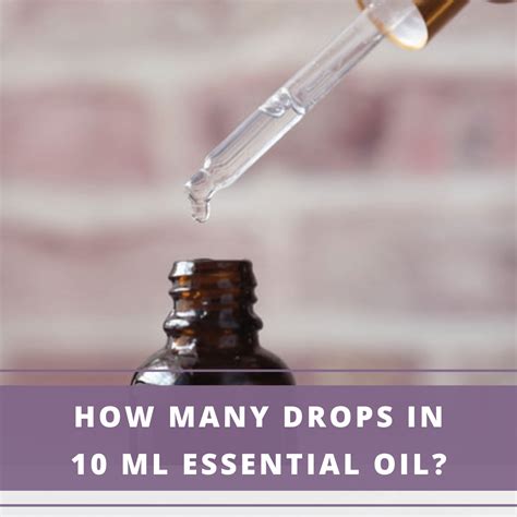 How Many Drops In 10ml Essential Oil Aromatherapy Anywhere