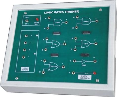 Educational Electronic Kits Logic Gate Apparatus Manufacturer From Ambala