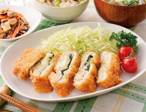 鶏むね肉の大葉チーズサンドフライ ／無農薬・有機野菜・無添加食材レシピ