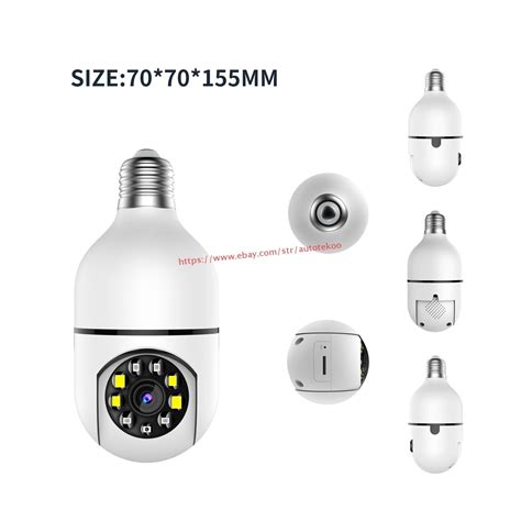 Yi Iot Wifi Hd P G Bulb Camera Card Slot Full Color Ir Night Two