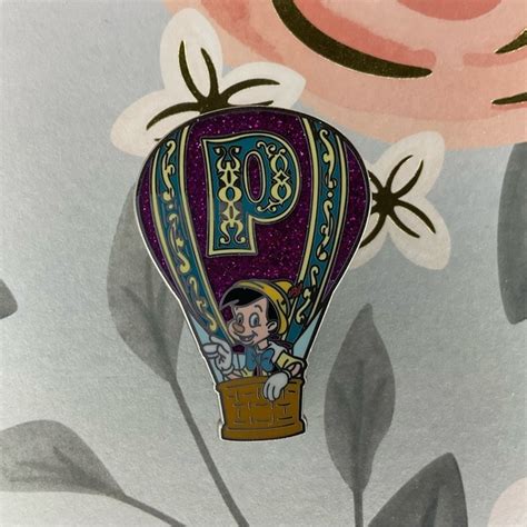 Disney Accessories Pinocchio Adventure Is Out There Hot Air Balloon Disney Parks Disney Pin
