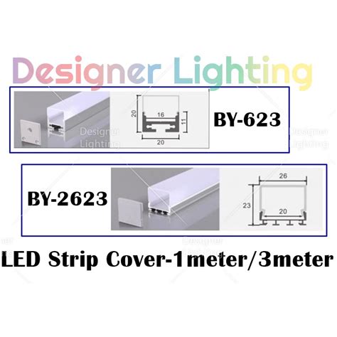 1meter 100cm 3 Meter 300cm Aluminium Profile Fitting Aluminium