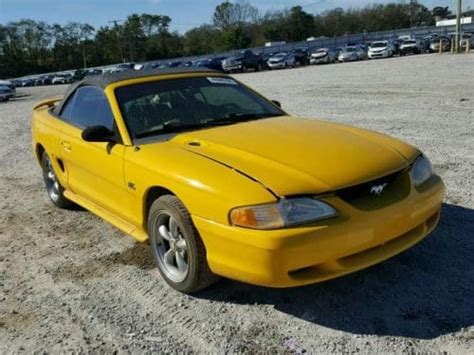 Canary Yellow 1994 Ford Mustang